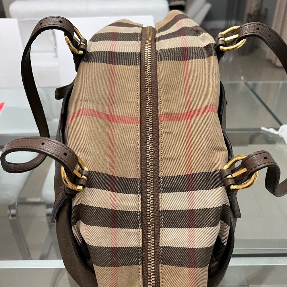 Burberry Brown and Beige Baby Bag - Picture 6 of 8